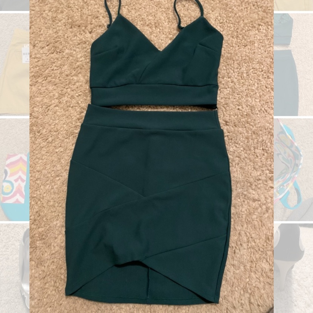 Women’s two piece bodycon dress